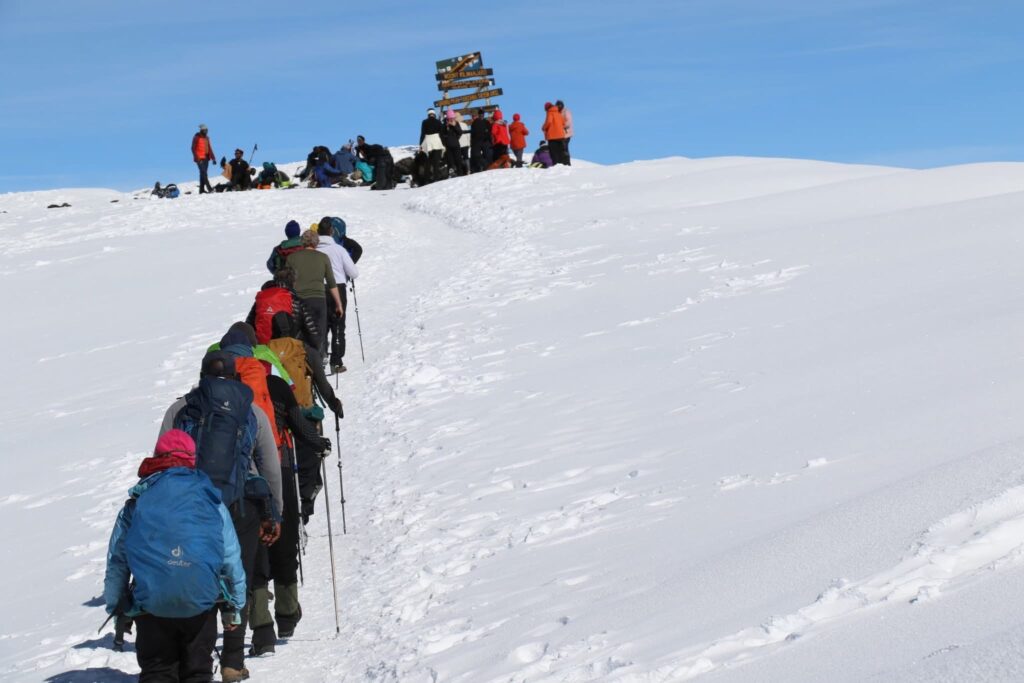 climbing kilimanjaro in october